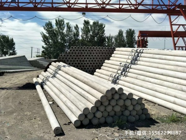 马尾190*10米非预应力水泥电线杆